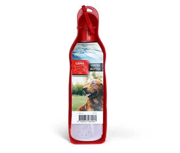 Portable water bottle, 500 ml., rød